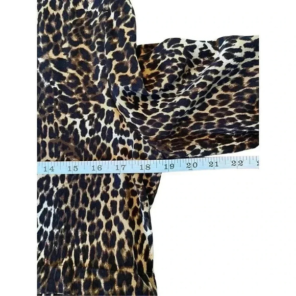 ZARA Animal Print Babydoll Dress Size Small NWT - Picture 6 of 12